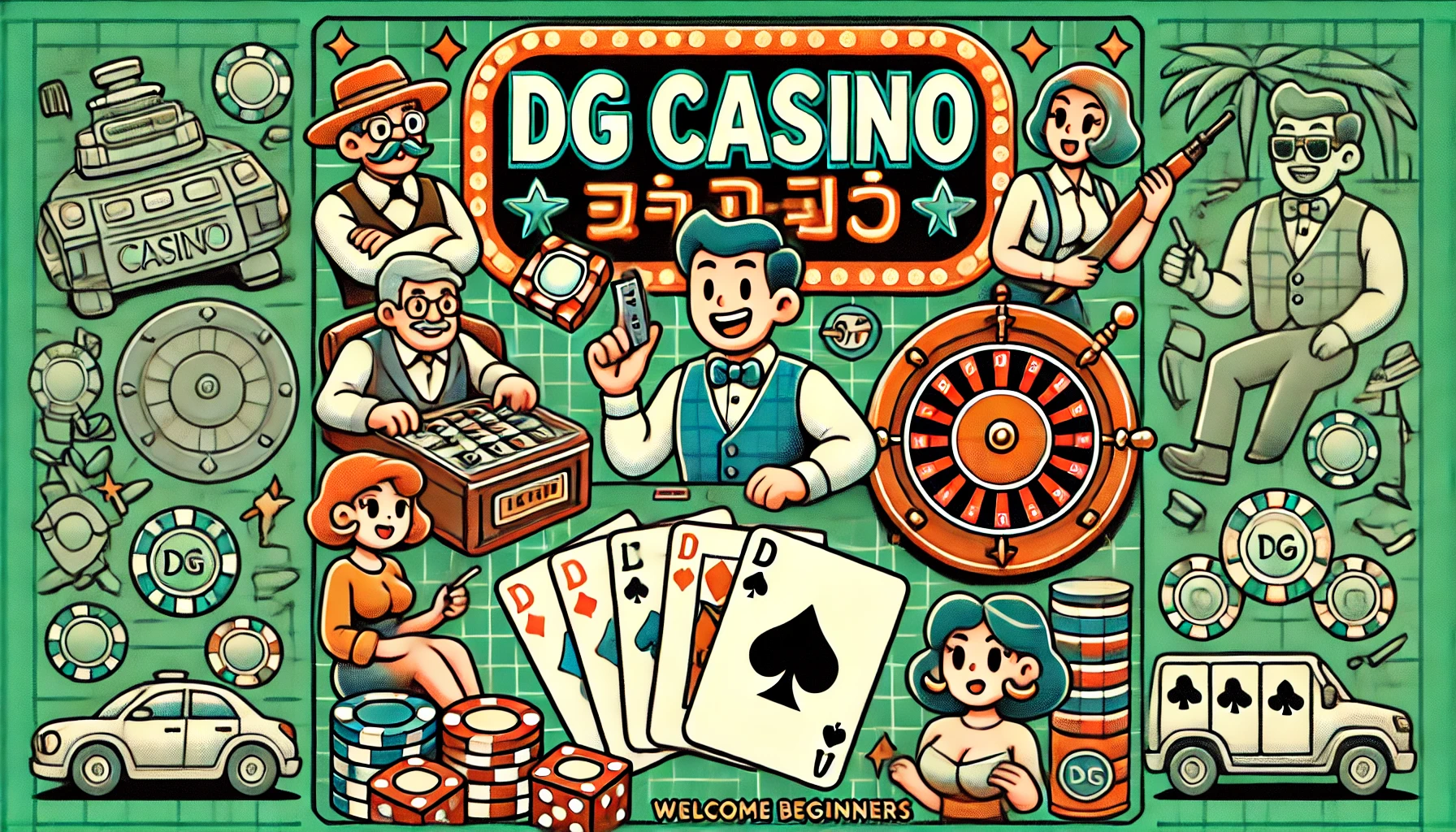 DG Casino – แพลตฟอร์มคาสิโนออนไลน์สำหรับผู้เริ่มต้น